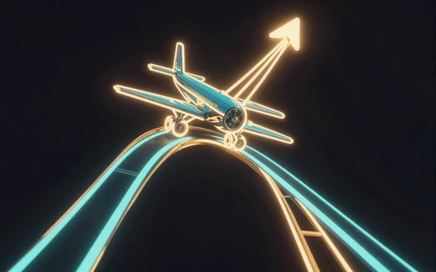 Neon-Crash-Game im Aviator-Stil als Beispiel f&uuml;r schnelle Casino Spiele online bei OnlySpins